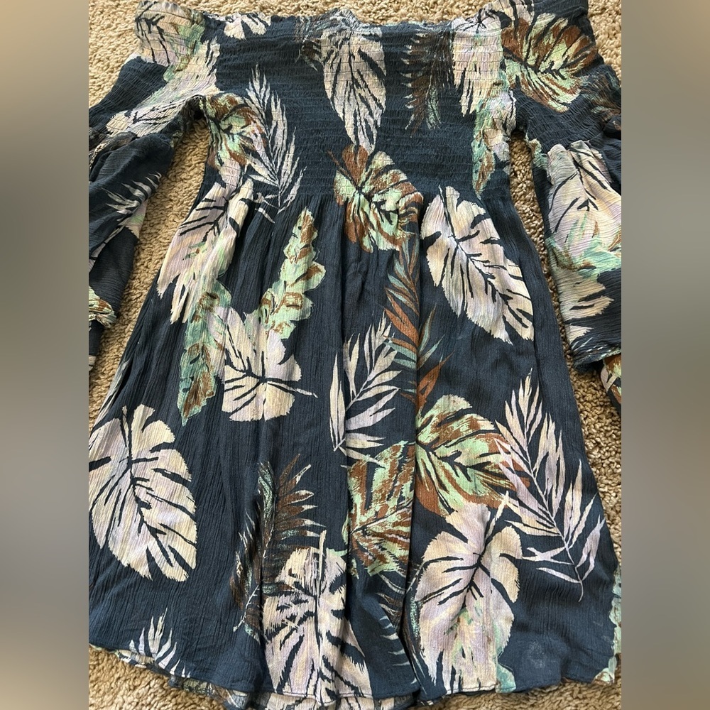 Illa illa vici smocked off the shoulder dress - Picture 7 of 12